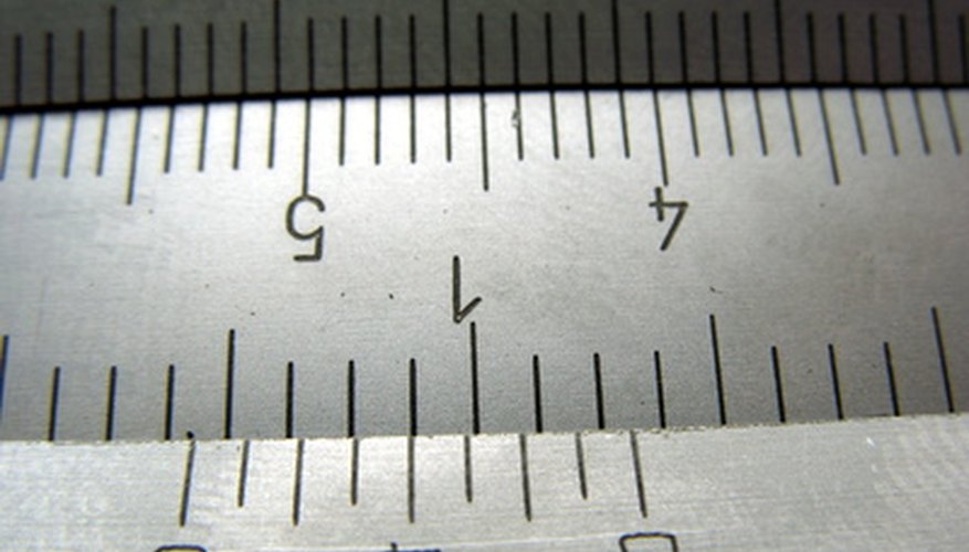 Micrometers can measure very small distances.