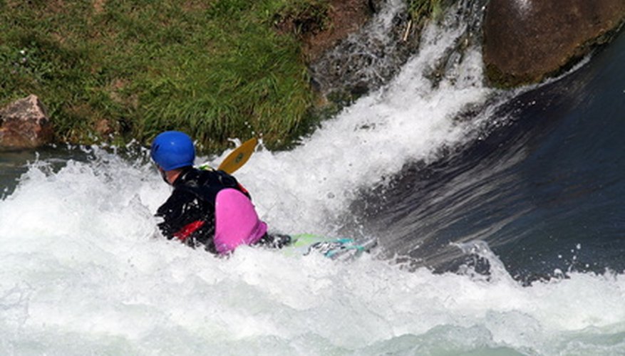 Kayak emergency procedures assist paddlers in a dangerous situation.