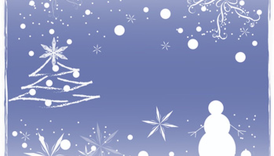Christian churches hold annual Christmas programs.