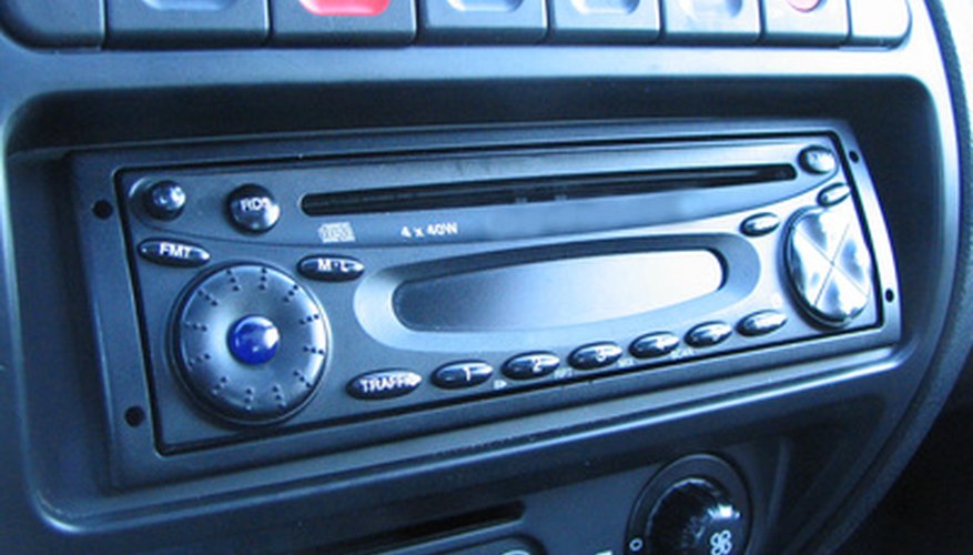 Many car radios have antitheft features that deactivate the radio when stolen.