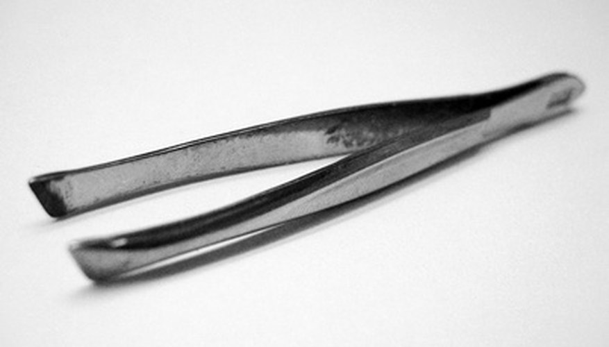 Use a pair of high-quality tweezers.