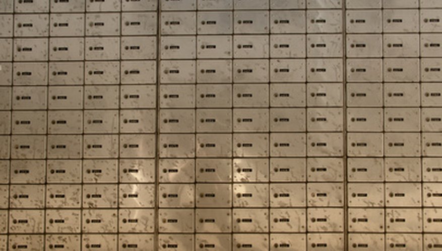 A post office mailbox offers privacy, security and quicker access to mail.