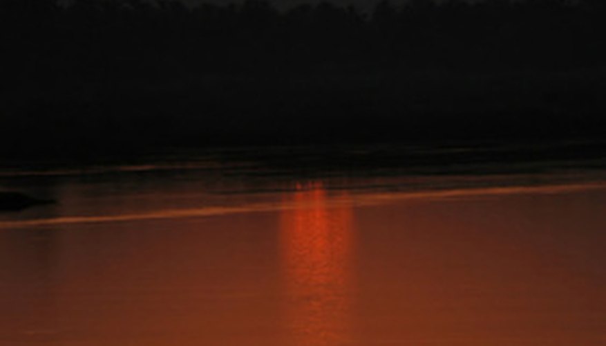 Departed pharaohs were believed to cause the setting sun.