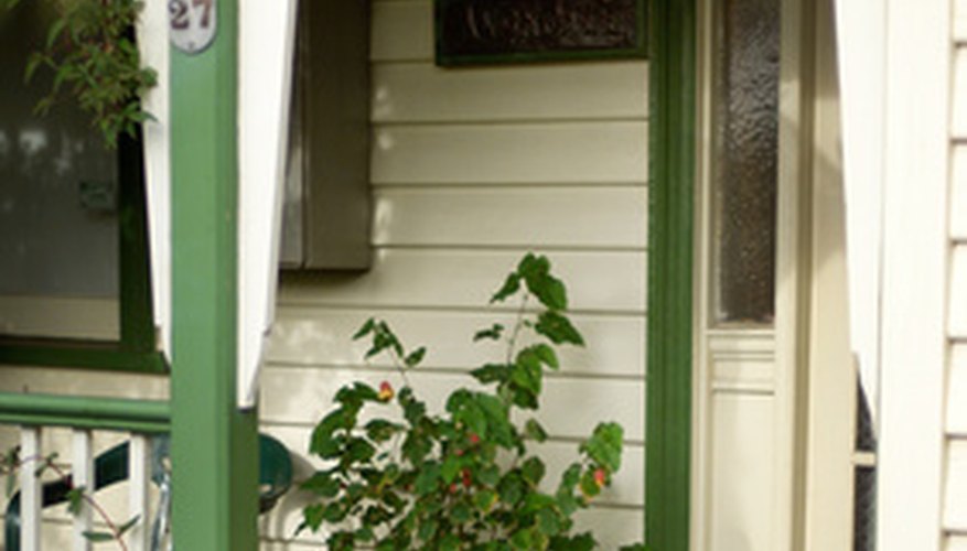 Keep your porch looking good with fresh paint.