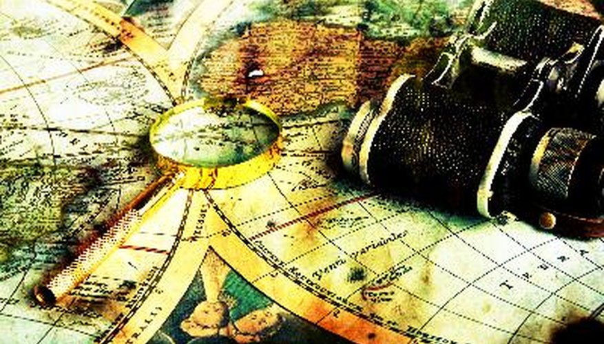 Teach children about maps by having them make their own.