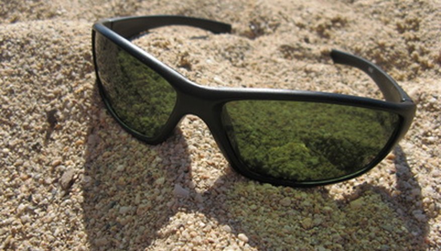 Sunglasses can cause unsightly tan lines.