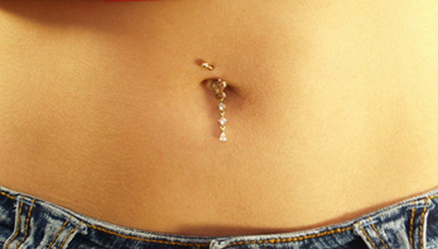 Make sure to keep your belly bar clean