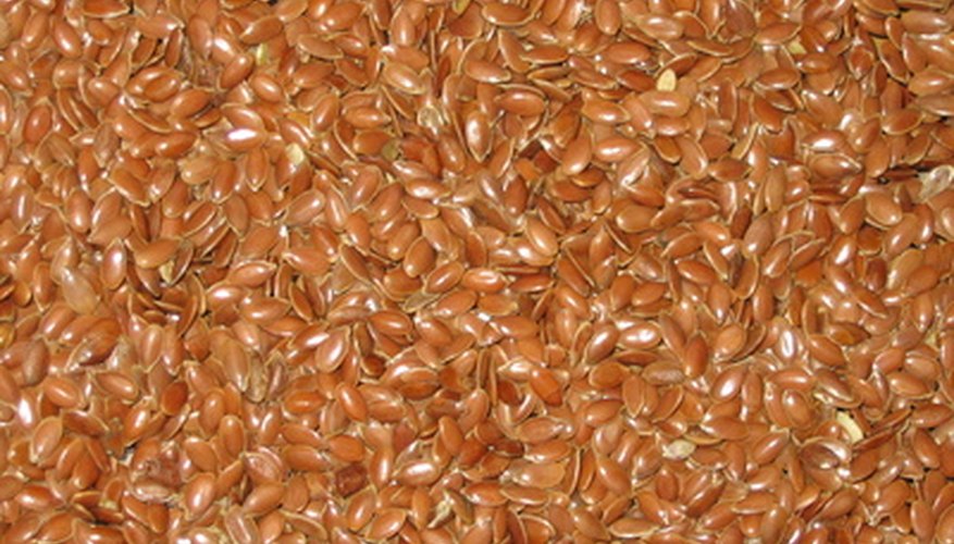 Linseed oil is made from flax seeds.