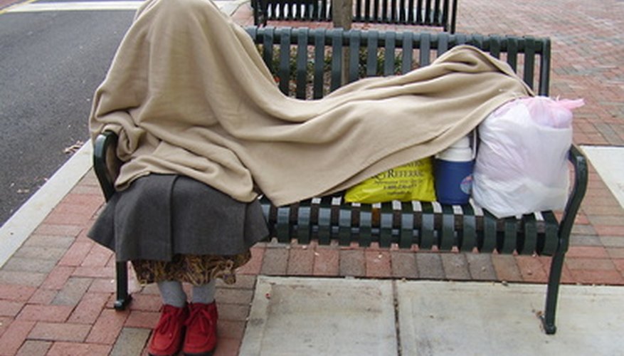 If you've become homeless, sleep inside your car instead of on a park bench.