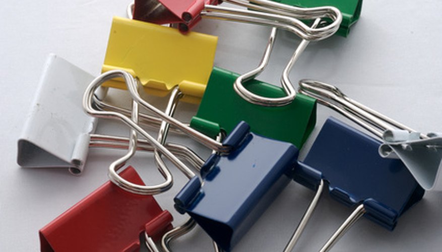 How to Use Binder Clips