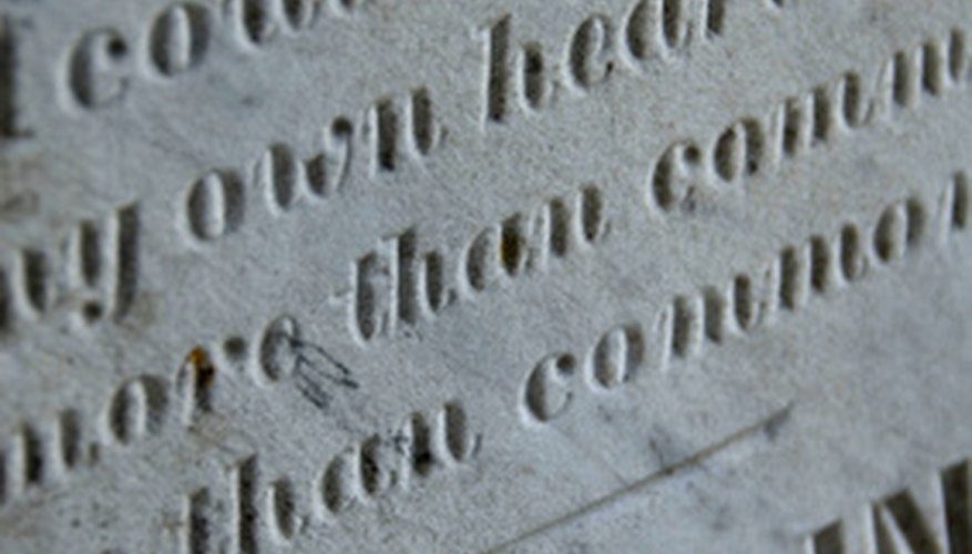 Start a headstone cleaning service to help preserve and protect grave site markers.