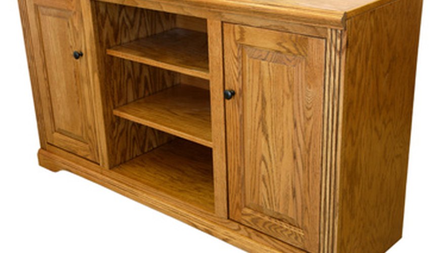 Oak is an open-grained wood that loves to soak up stain.