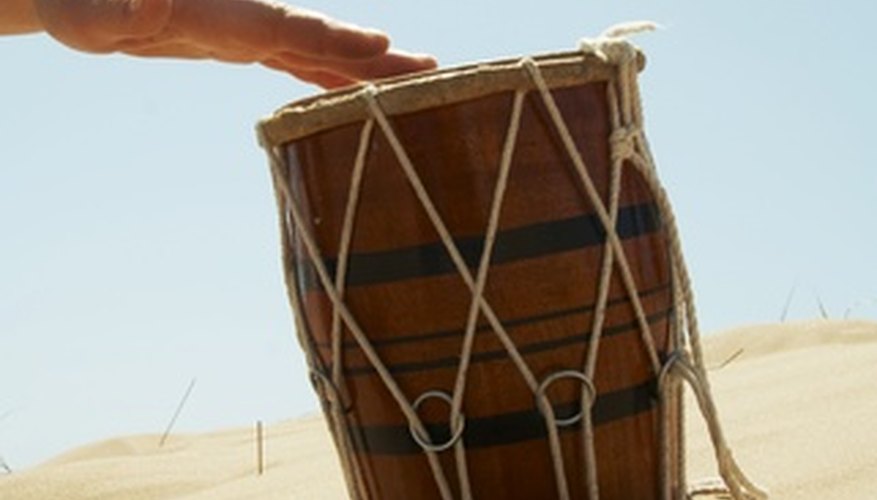 African drums capture the culture in a special way.