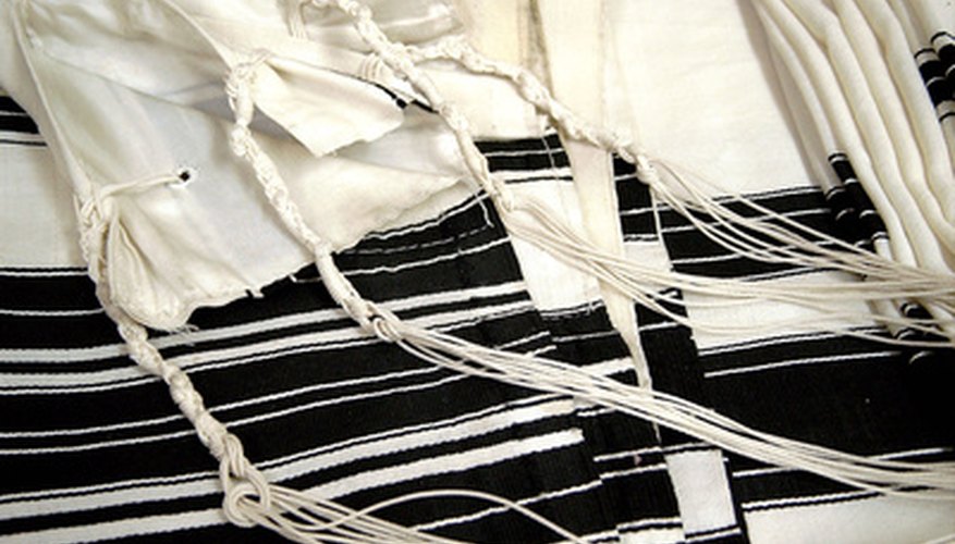 The fringes are the most important part of the prayer shawl.