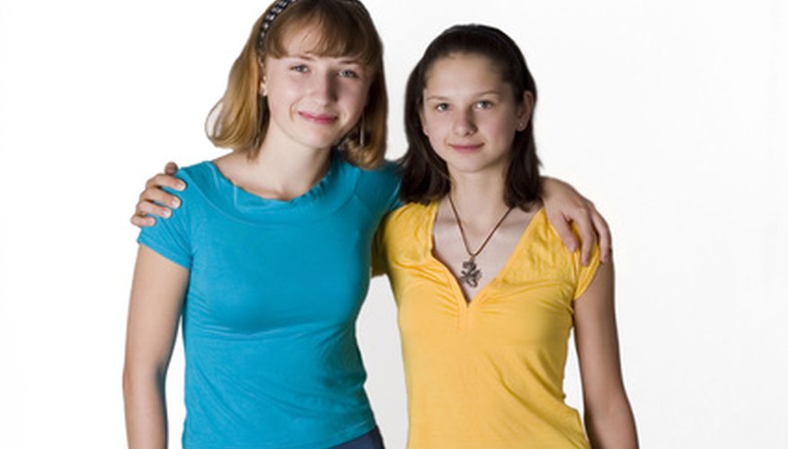 Group activities can help girls build self-esteem.