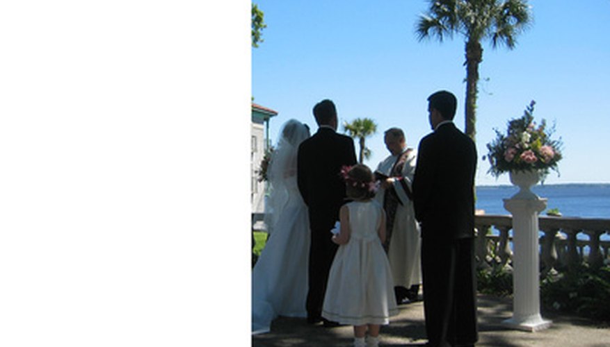 Ministers can perform weddings, but they can not act as a witness.