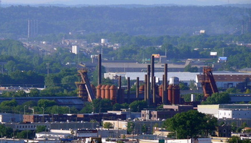 La revolución industrial dependía de los recursos naturales de la tierra.