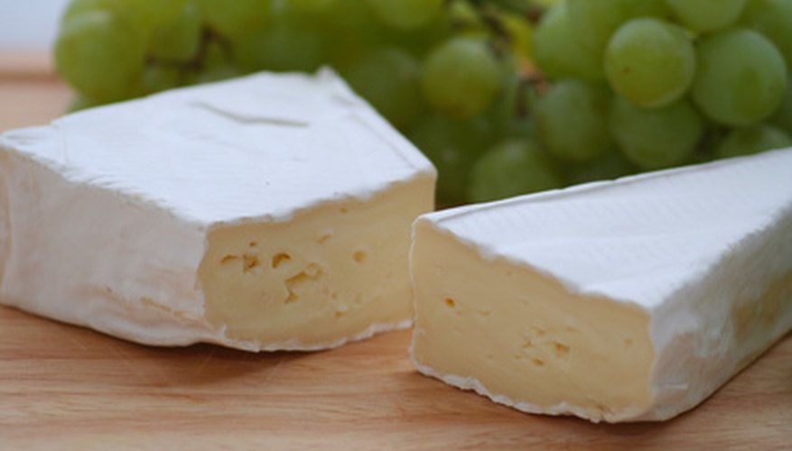 Brie rind complements the creamy cheese inside.