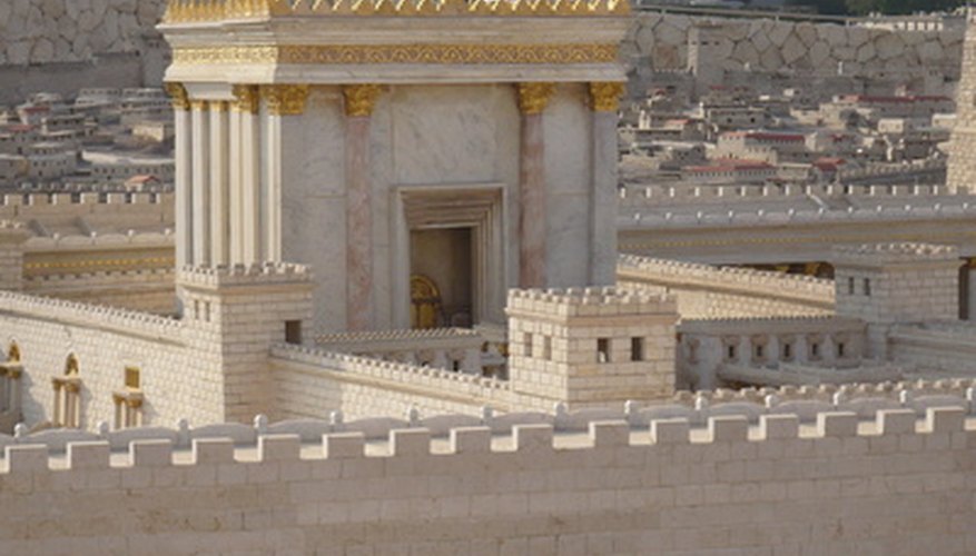 Frankincense and myrrh were spices used to make incense in the Jewish Temple.