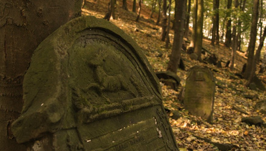 You can carve designs onto your own gravestone.