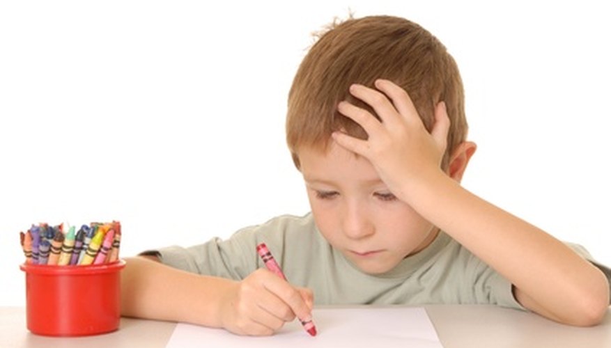 Some kids are shy in school.