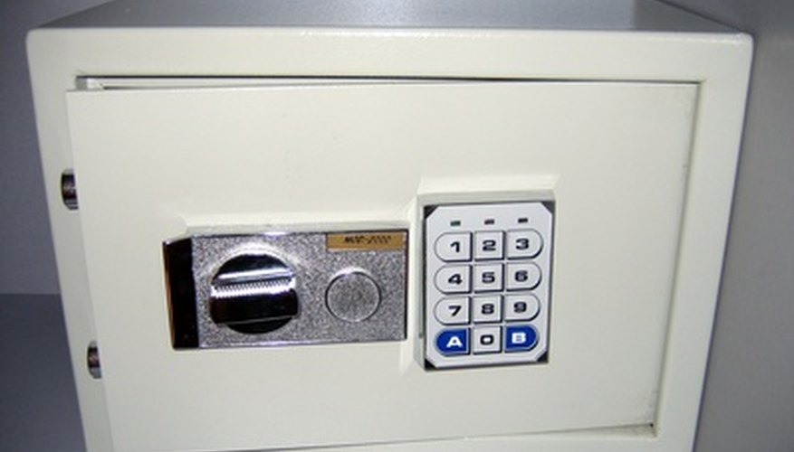 An electronic digital safe is easy to operate.