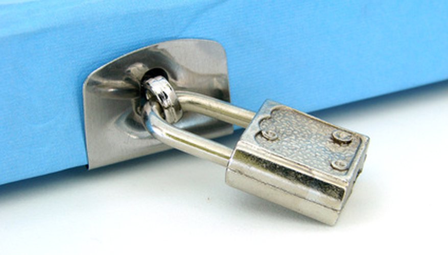 Diary locks are not designed for high-security purposes, and can be picked easily.
