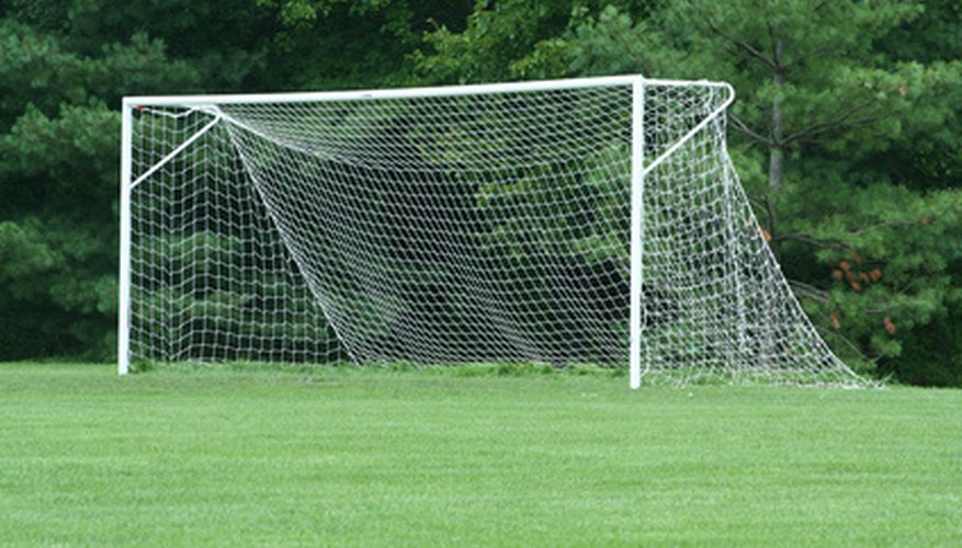 A soccer goal