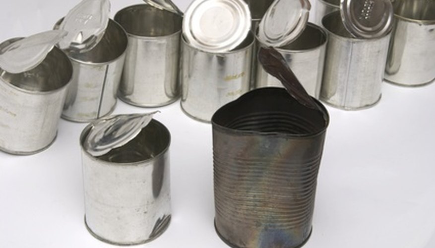 Cans are a type of material which can be easily recycled.