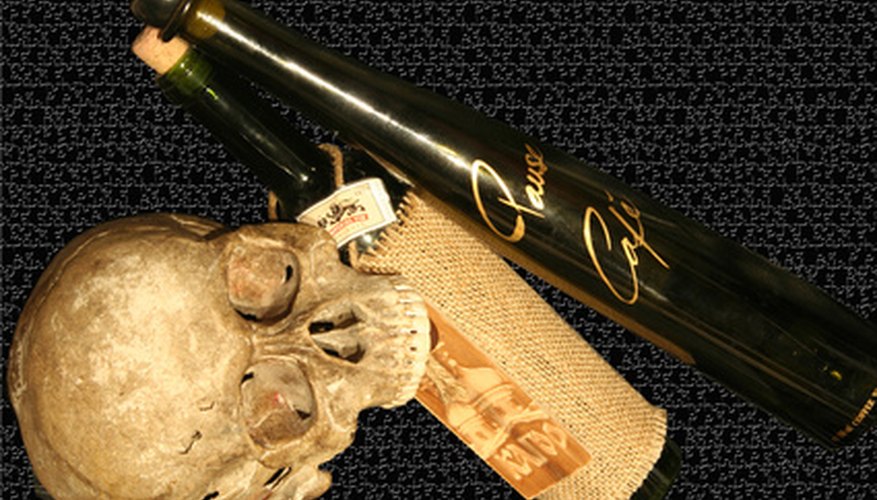 Wine makes an appropriate gift for a priest.