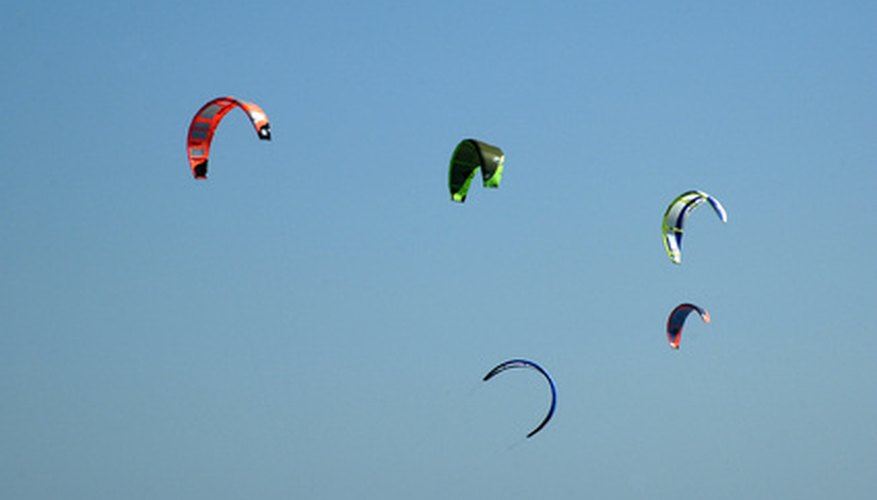 Parafoil kites.