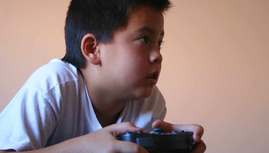 Video games have become a common form of entertainment for children.