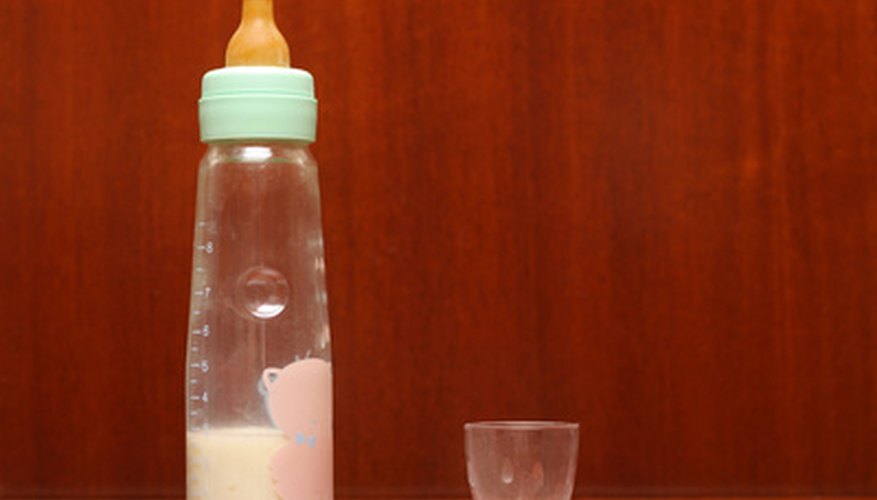 Baby Bottle With Milk or Formula