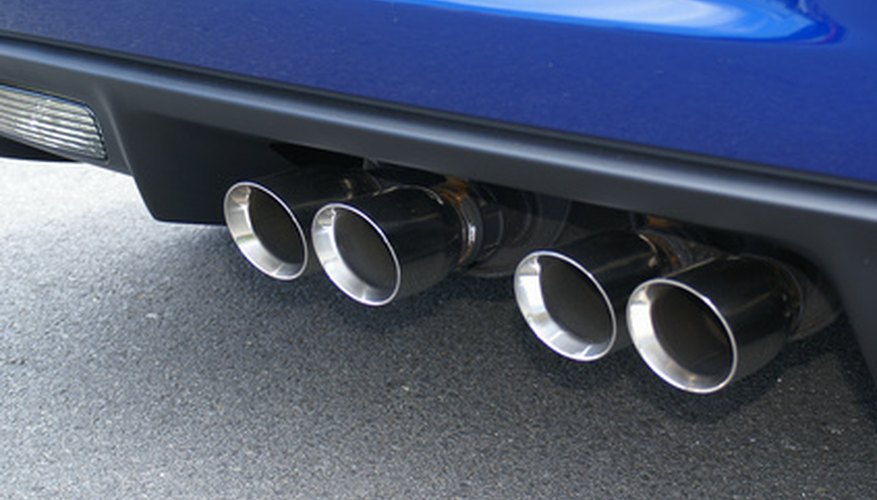 The noise from sports cars is usually due to their straight-through silencers.