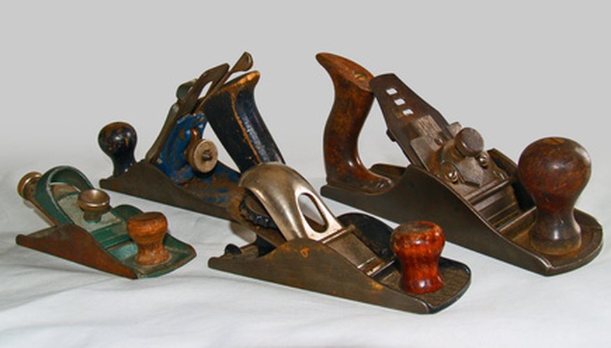 Stanley wood planes come in a variety of shapes and sizes.