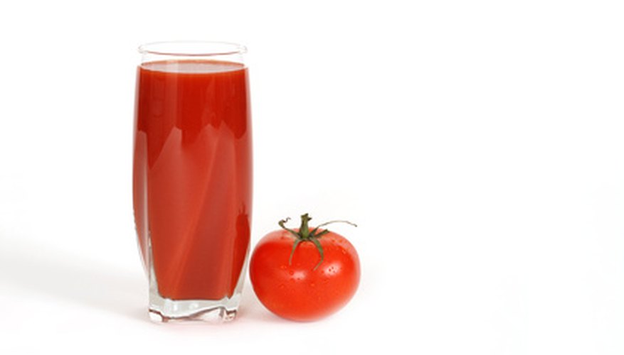 Tomato juice can help to eliminate odours, including the residual smell of perming chemicals.