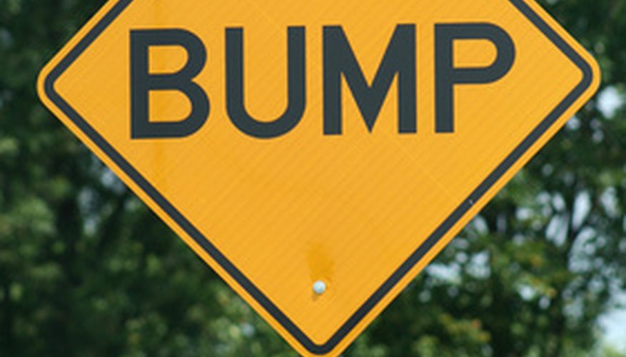 Requesting speed bumps usually begins with a city planning department.
