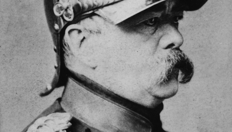 Despite having only served a brief stint in the reserves, Bismarck almost always wore a Prussian general's uniform in public.