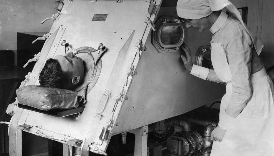 The iron lung saved many lives during the polio epidemics of the early 20th century.