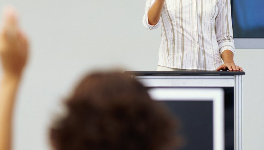 Write out the details of your career speech beforehand.