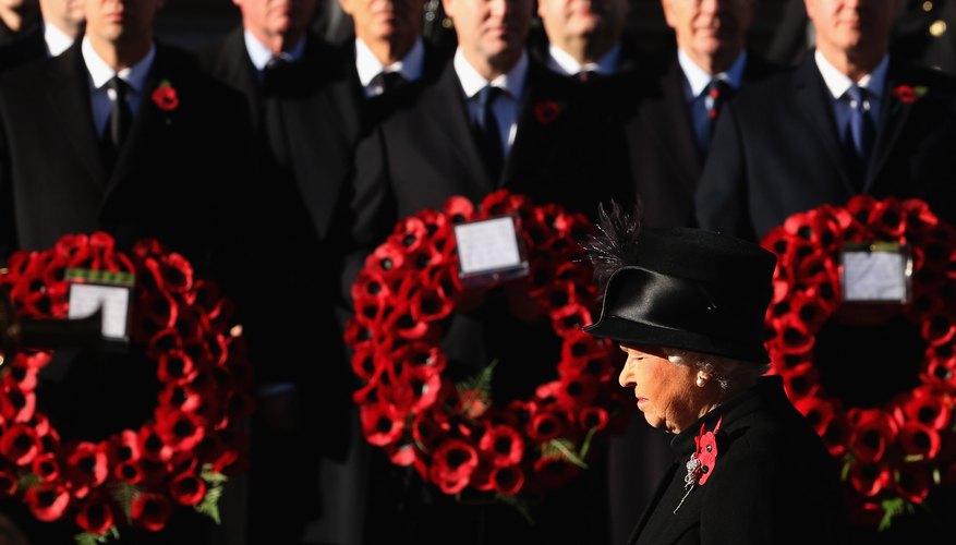 Protocol is very important on Remembrance Sunday.