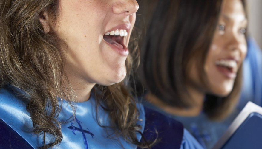 Traditional hymns vary from church to church.