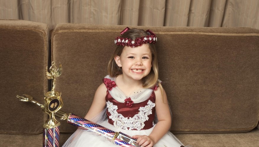 Pageant books are a good way for contestants to keep a memory of the event.