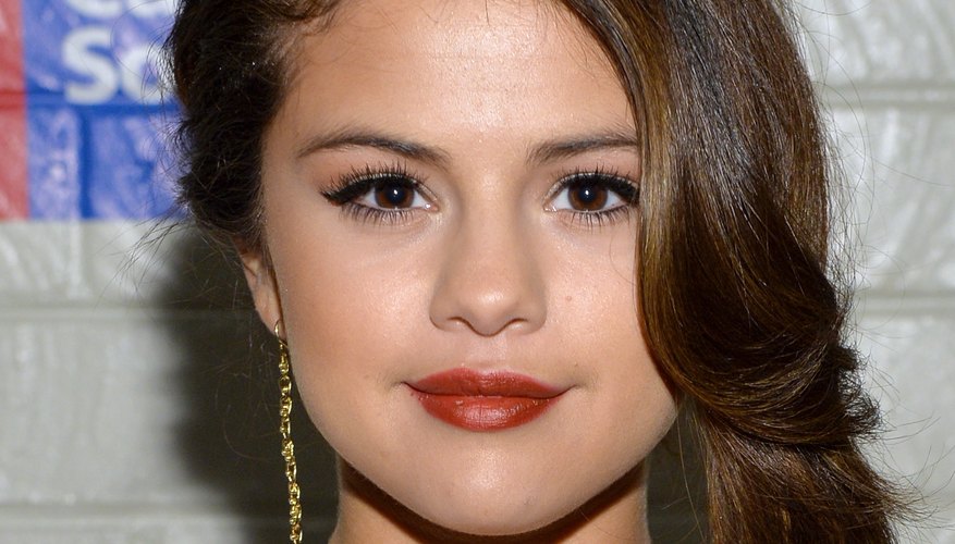 Get healthy-looking, shiny locks like Selena Gomez with a gloss or glaze treatment.