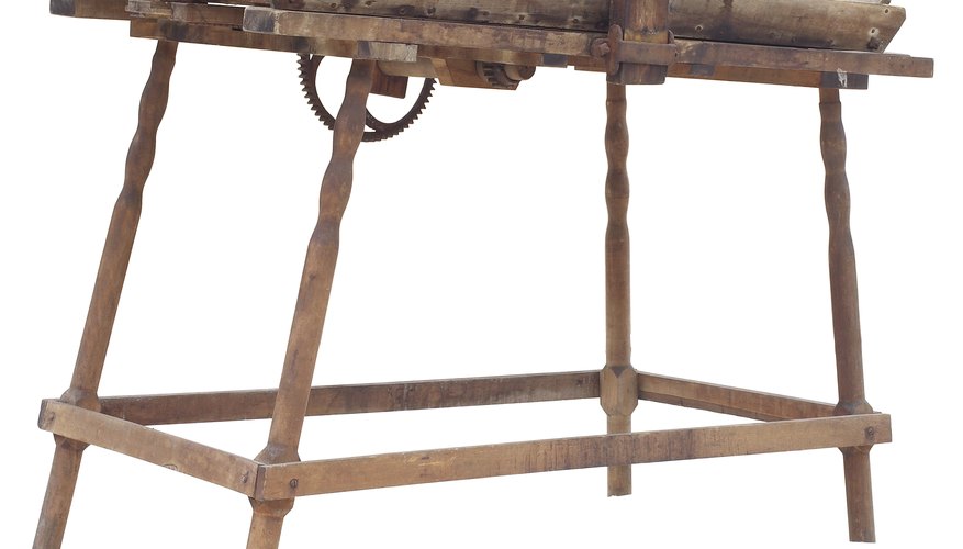 Printing presses are a very old invention.