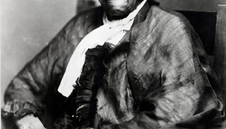 Escaped slave Harriet Tubman was a
