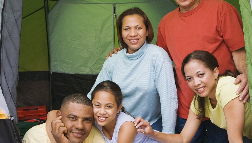 The prayers of the husband shelter his family, much as a tent does.