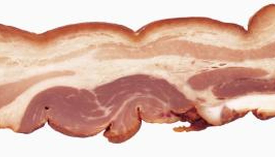 Smoked bacon is most common in the U.S.