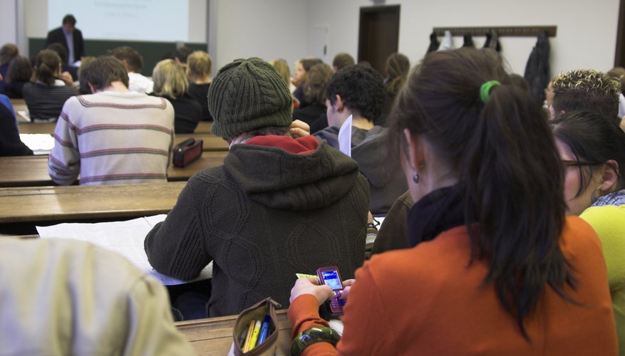 A crowded classroom does not allow for the teacher to have enough personal office space for lesson preparation
