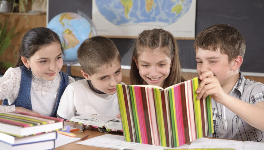 Challenge another class to a geography bee.